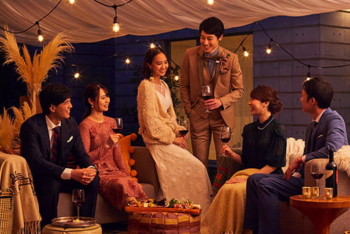 写真：オープンテラス