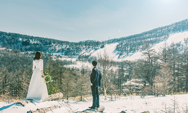 写真：冬の八ヶ岳
