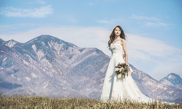 写真：冬の八ヶ岳