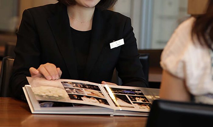 写真：横浜サロン店内